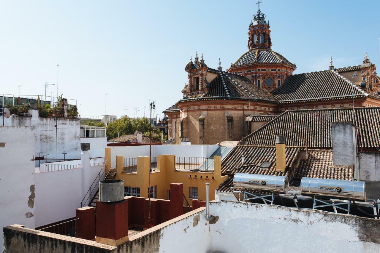 Apartamento Aitana, Vistas Iglesia Magdalena Desde Azotea Appartement Sevilla Buitenkant foto